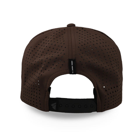 Gorra Sierra Madre Leather Patch Café Unitalla