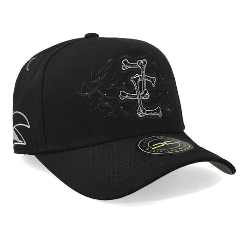 Gorra JC Hats JC Bones Negra Unitalla