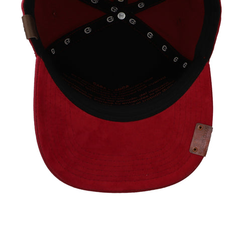 Gorra Cara Blanca CBR Cattleman Horns Roja Unitalla