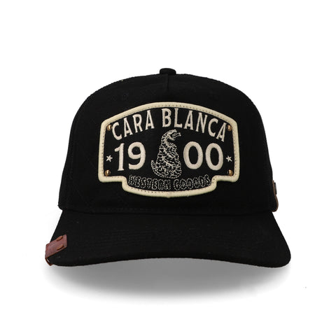 Gorra Cara Blanca Cattleman Wokman Black Unitalla