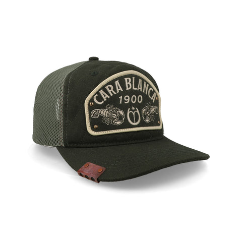 Gorra Cara Blanca CB Cattleman Scorpion Ajustable