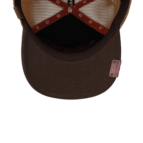 Gorra Cara Blanca Cattleman Bear Hardwork Unitalla