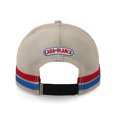 Gorra Cara Blanca Cattleman Double Line Hereford Almond