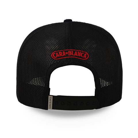 Gorra Cara Blanca CB Double Line Star Negra Unitalla