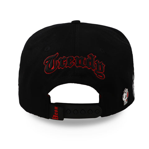 Gorra 1Iron Trendy 2477 Culiacán On Fire Rojo Unitalla