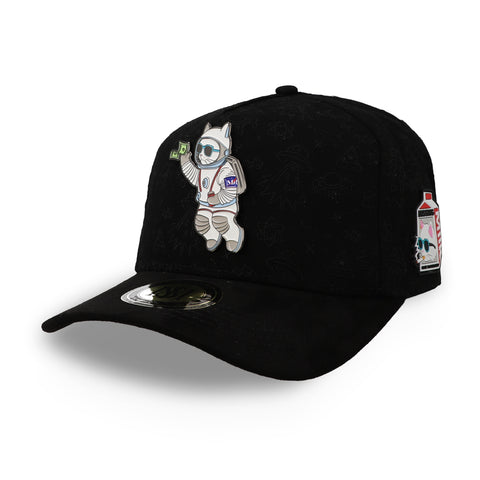 Gorra Mr. Kash Lost In Space Negra Unitalla