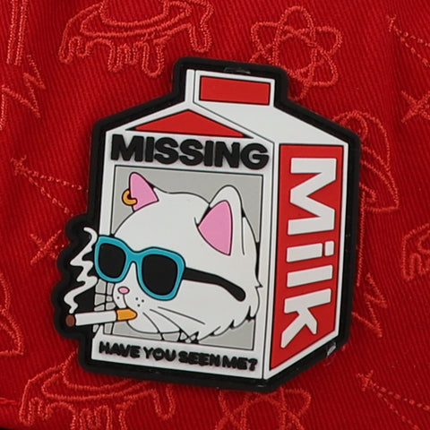 Gorra Mr. Kash Lost In Space Roja Unitalla