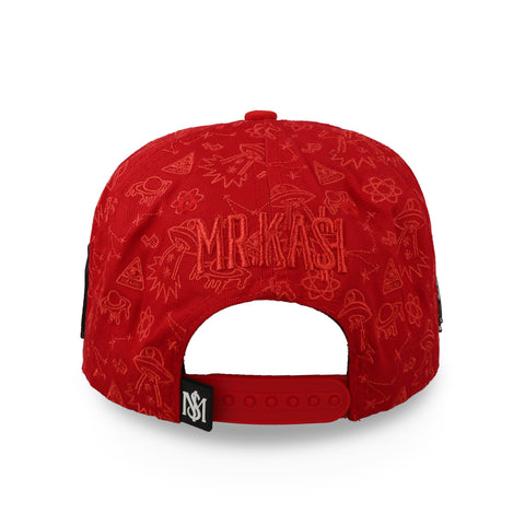 Gorra Mr. Kash Lost In Space Roja Unitalla