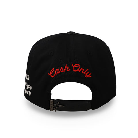 Gorra Cash Only Q4 Special Edition Money Rojo/Negro Unitalla