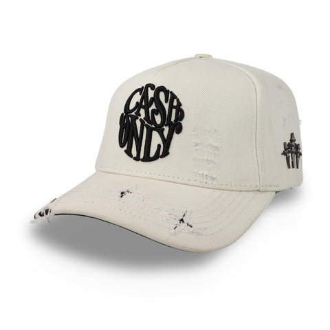 Gorra Cash Only Q4 Classics White Negro Unitalla