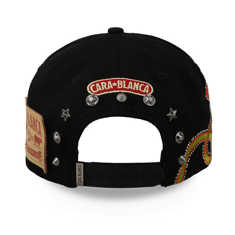 Gorra Cara Blanca CNYH Golden Ranch Negra Unitalla