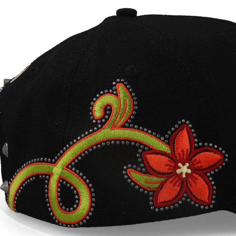 Gorra Cara Blanca CNYH Golden Ranch Negra Unitalla
