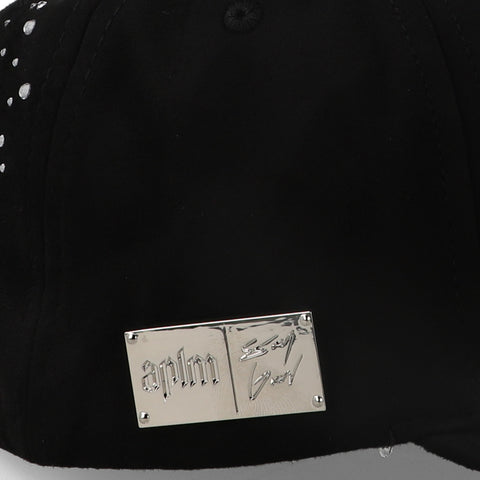 Gorra Aplomo AP Crystals III 6980 Negra Unitalla