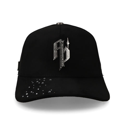 Gorra Aplomo AP Crystals III 6980 Negra Unitalla