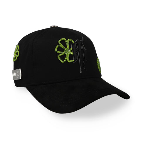 Gorra Aplomo AP FLWRS 6997 Negra Unitalla