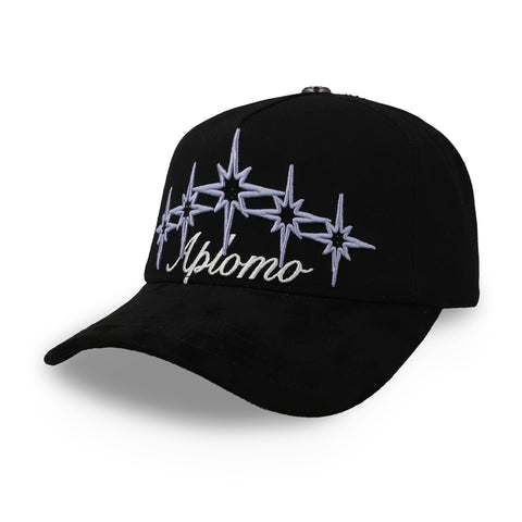 Gorra Aplomo AP Shine 7000 Negra Unitalla