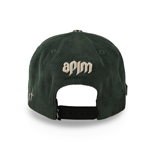 Gorra Aplomo AP Mini Corduroy 7017 Verde Oscuro Unitalla