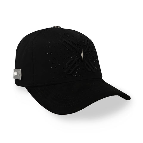 Gorra Aplomo APX4 7031 Negra Unitalla