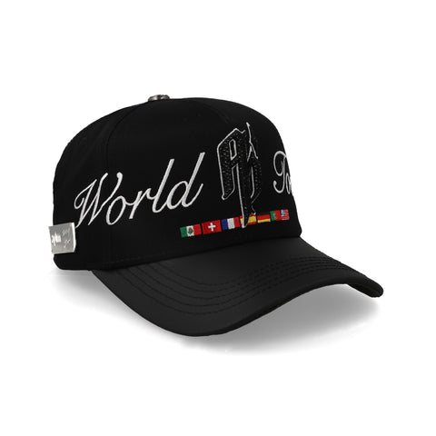Gorra Aplomo AP World Tour 7048 Negra Unitalla