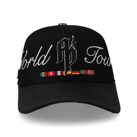 Gorra Aplomo AP World Tour 7048 Negra Unitalla