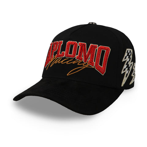 Gorra Aplomo AP Racing 7062 Negra Unitalla