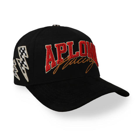 Gorra Aplomo AP Racing 7062 Negra Unitalla