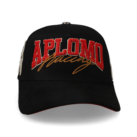 Gorra Aplomo AP Racing 7062 Negra Unitalla