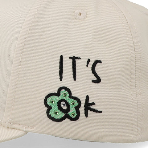 Gorra Aplomo AP Its Ok Cap 7086 Beige Unitalla