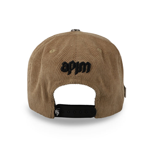 Gorra Aplomo AP Cream Corduroy 7109 Beige Unitalla