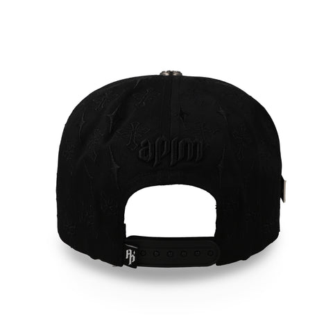 Gorra Aplomo AP Crosses 7123 Negra Unitalla