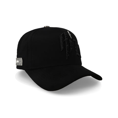 Gorra Aplomo Ap Crystals II Negra Unitalla