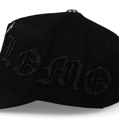 Gorra Aplomo Ap Crystals II Negra Unitalla