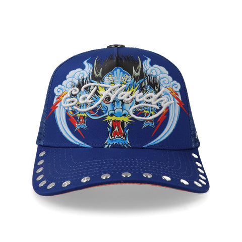 Gorra Ed Hardy Dragon Mesh Azul Unitalla