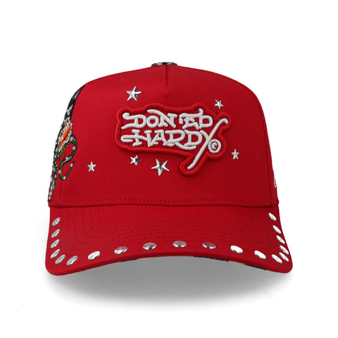 Gorra Ed Hardy Don Dragon and Stars Negra Unitalla