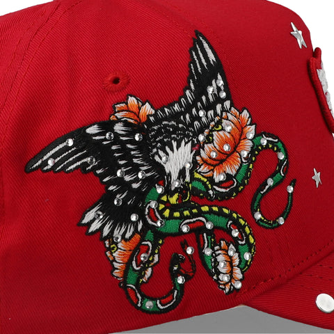 Gorra Ed Hardy Don Dragon and Stars Negra Unitalla