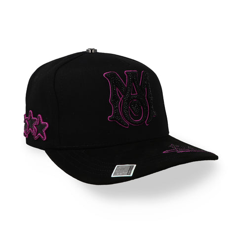 Gorra Big Boss Amili Purple Negro Unitalla