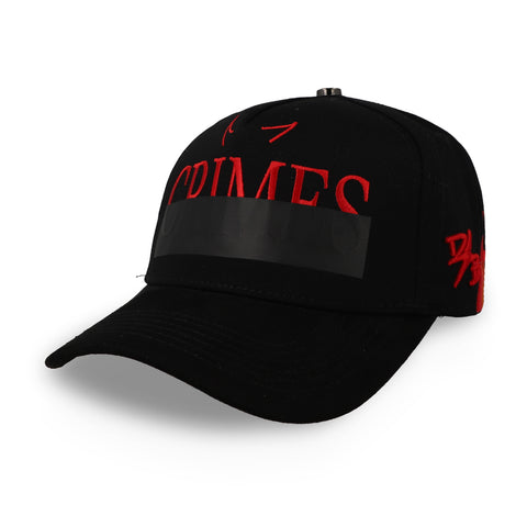 Gorra Dark Bloom Hollywood Flames Negro Unitalla