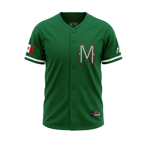 Jersey 2CAP México M PC Verde Niño