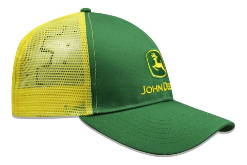 Gorra John Deere Trucker Mesh Verde