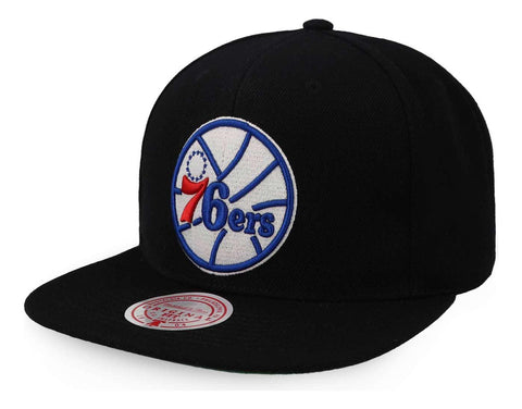 Gorra Mitchell & Ness Nba Top Spot Snapback Hwc 76ers Negro