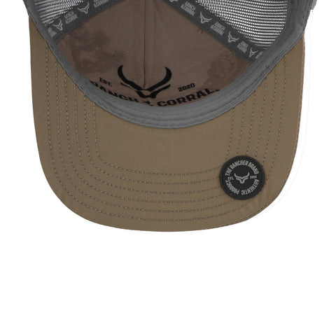 Gorra Ranch & Corral Caprino Boer Café/Beige Unitalla