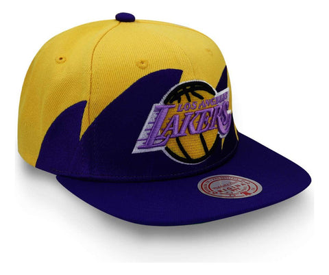 Gorra Mitchell & Ness Nba Sharktooth Lakers Multi Amarillo U
