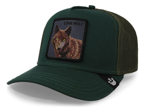 Gorra Goorin Bros V2 Wolf 101-1338 Verde Unitalla