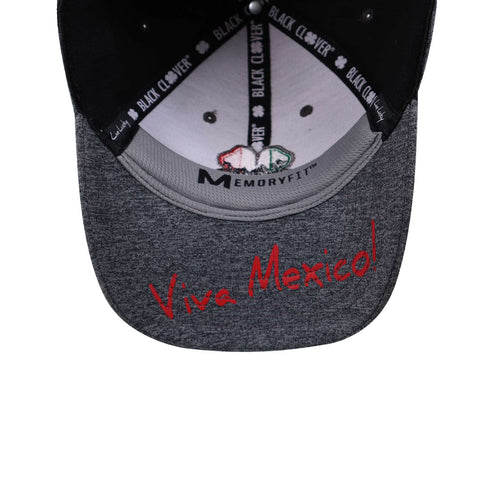 Gorra Black Clover Lucky Heather México Gris Cerrada