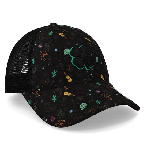 Gorra Black Clover México Vibes MXVIBES24 Negro Unitalla