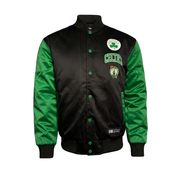 Chamarra Fanatics NBAJK526203BK4 Celtics Negro