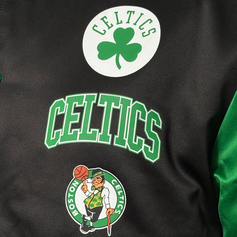 Chamarra Fanatics NBAJK526203BK4 Celtics Negro