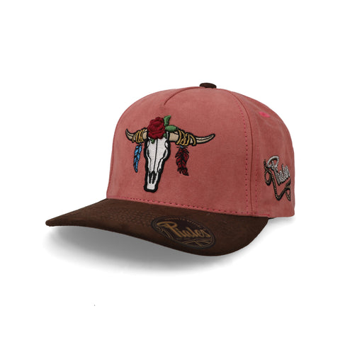 Gorra Piales Viejo Oeste Rosa Unitalla