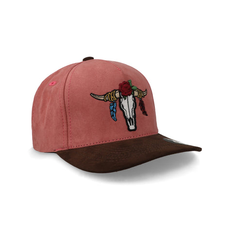 Gorra Piales Viejo Oeste Rosa Unitalla