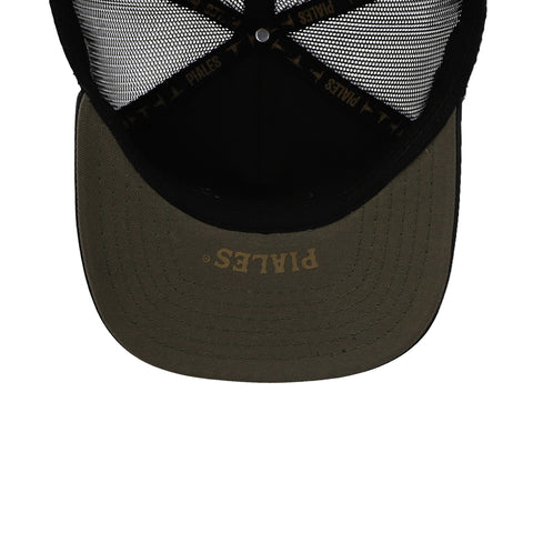 Gorra Piales Gallo Giro Olivo/Negro Unitalla